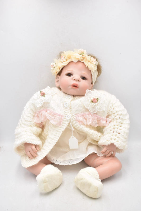 Ashton-Drake Galleries Cherish Reborn Baby Doll 42cm Lifelike Collectible