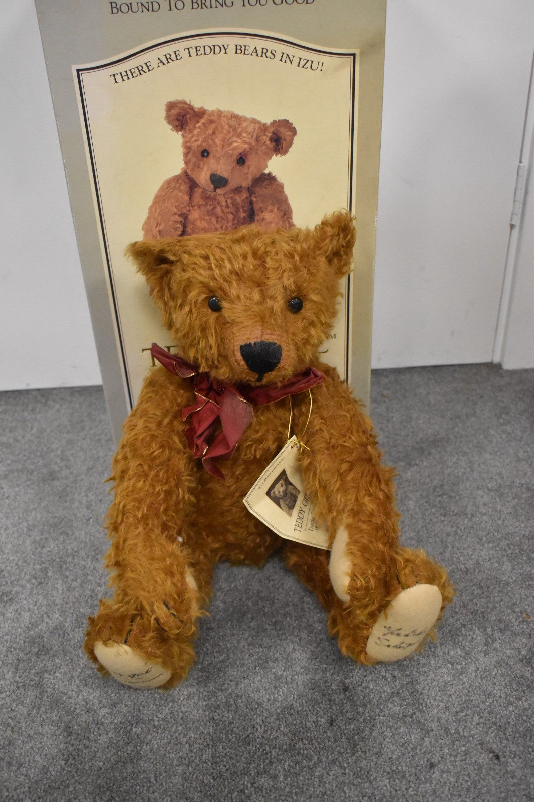 Vintage Teddy Girl by Sun Arrow – Limited Edition Mohair Bear – #1830/2000 – Box