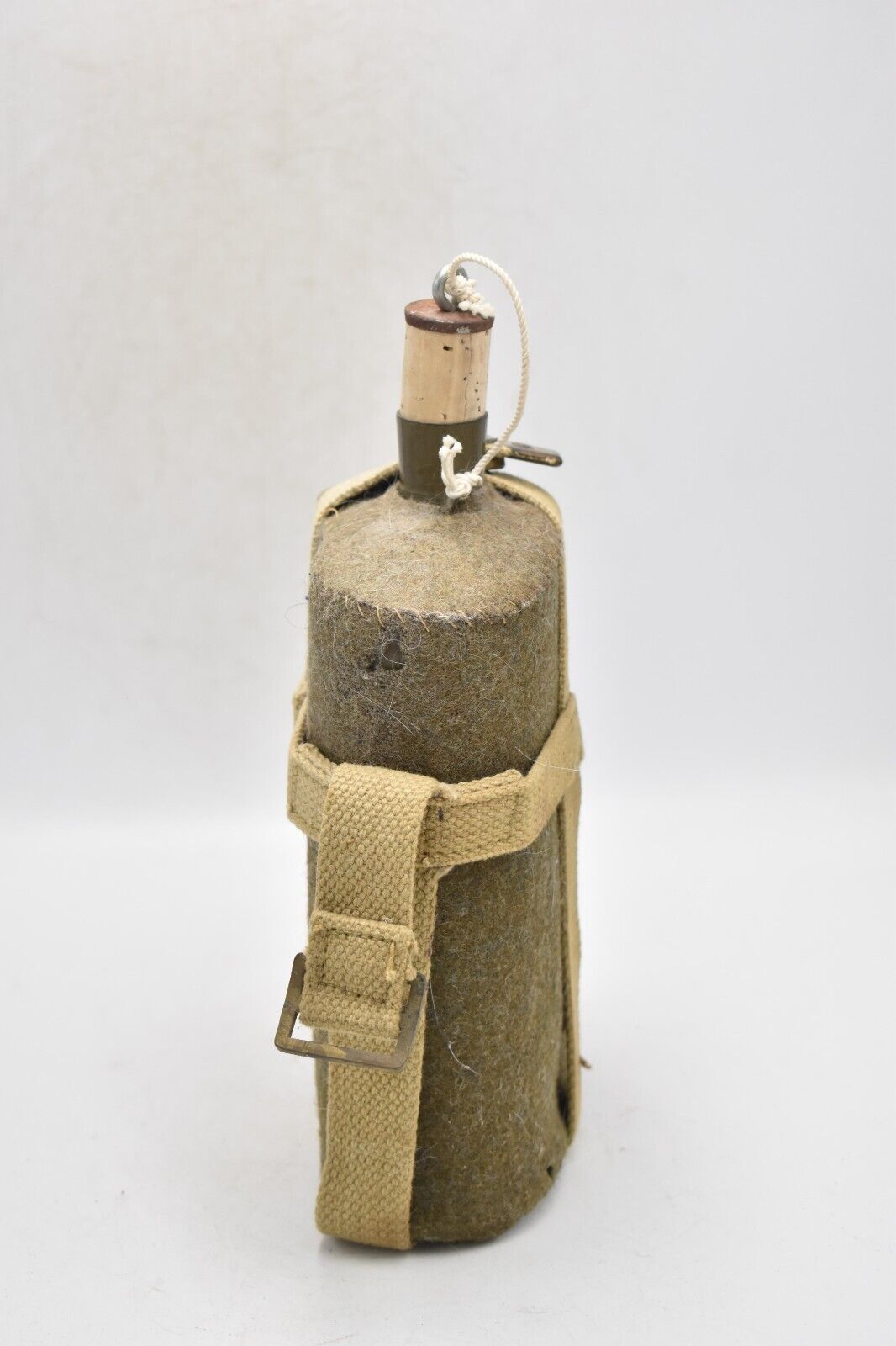 WWII British Army P37 Canteen Water Bottle & Carrier – Original Military Surplus