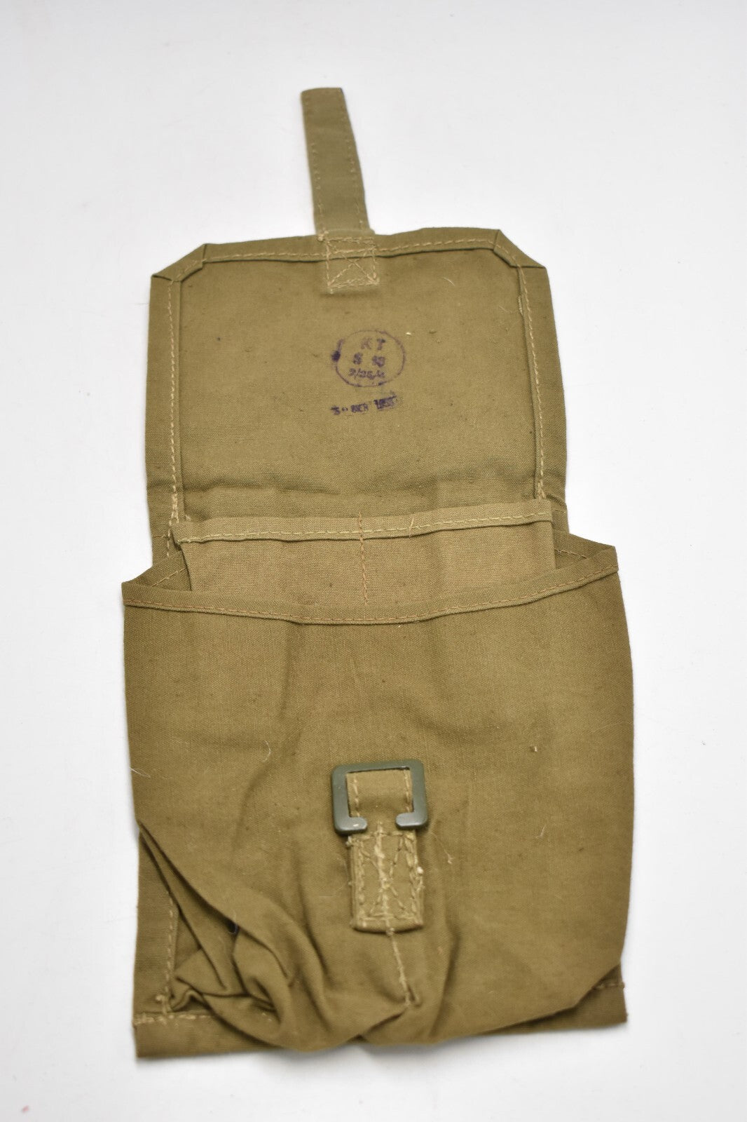 Polish Army Grenade Bag 1943-1958 – Warsaw Pact Canvas Pouch