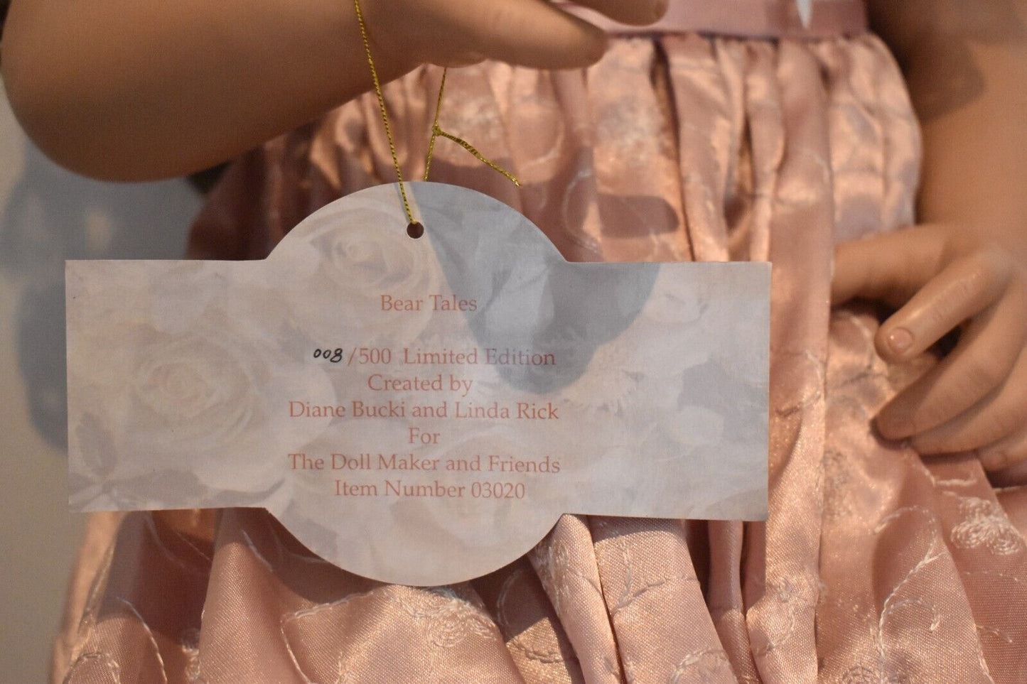 The Doll Maker & Friends Life Like Baby Girl Doll by Linda Rick – Limited Edition