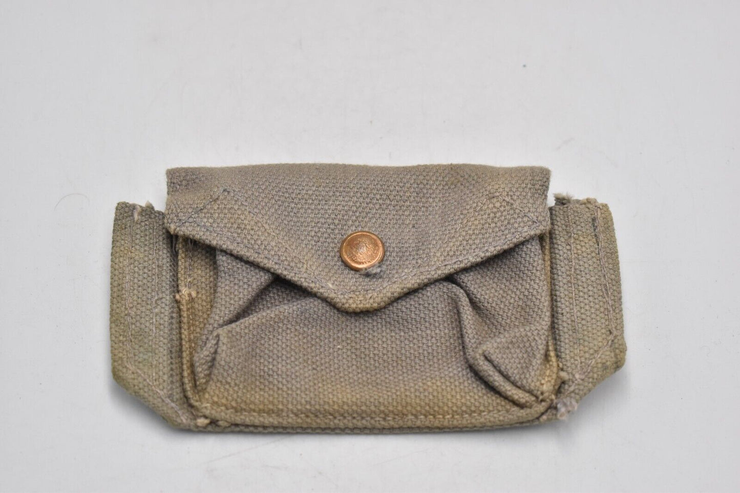 British Army RAF WWII Pistol Ammunition Pouch – 1942 Dated Webbing