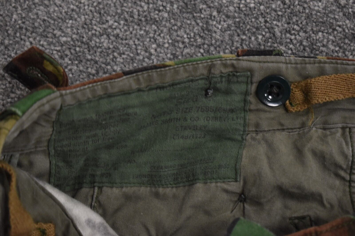 British Army 68 Pattern Combat Trousers – W30" L30"