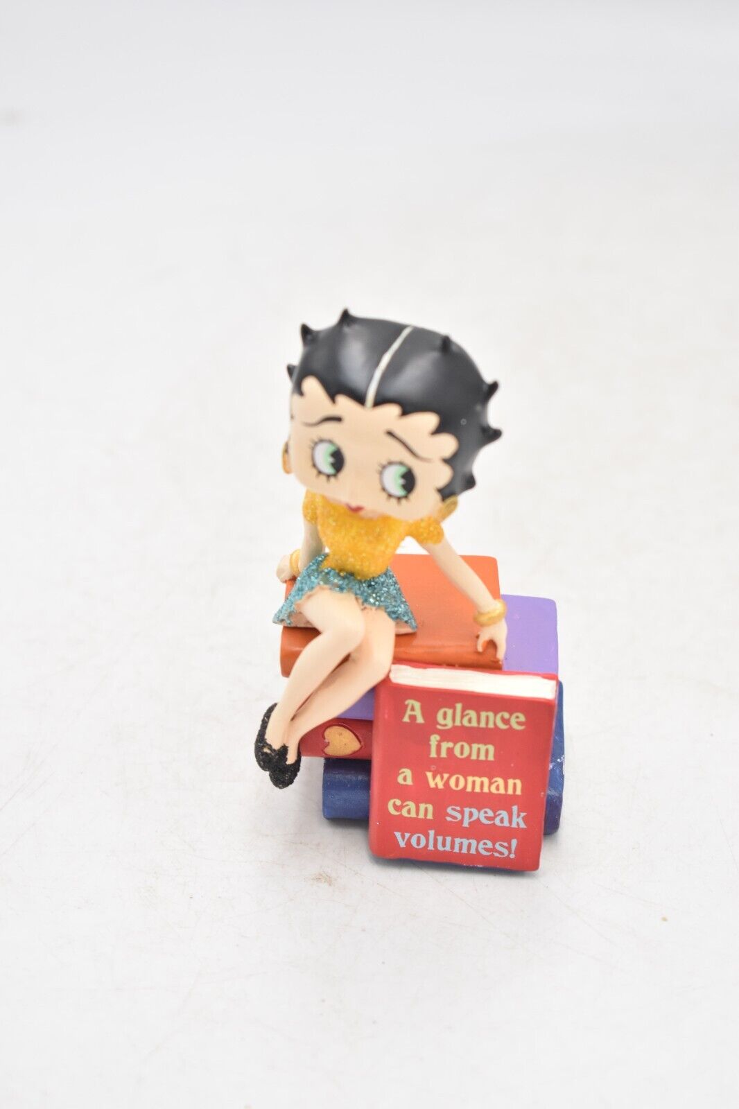 Betty Boop Danbury Mint "A Glance Can Speak Volumes" Figurine Statue Ornament