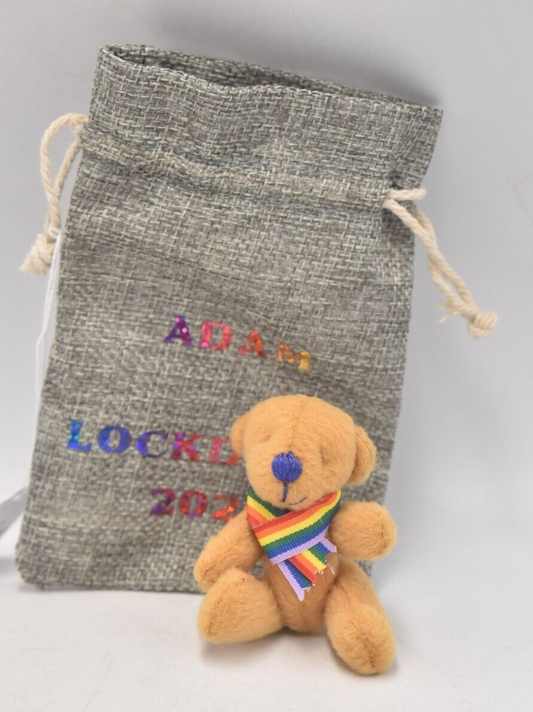 Bearspoke Bears Artist Teddy Bear – Adam Lockdown Teddy Bear