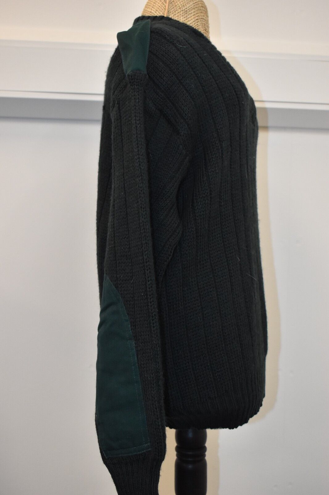 British Army WRAC Dark Green Wool Jersey – Women's Royal Army Corps, Size 3
