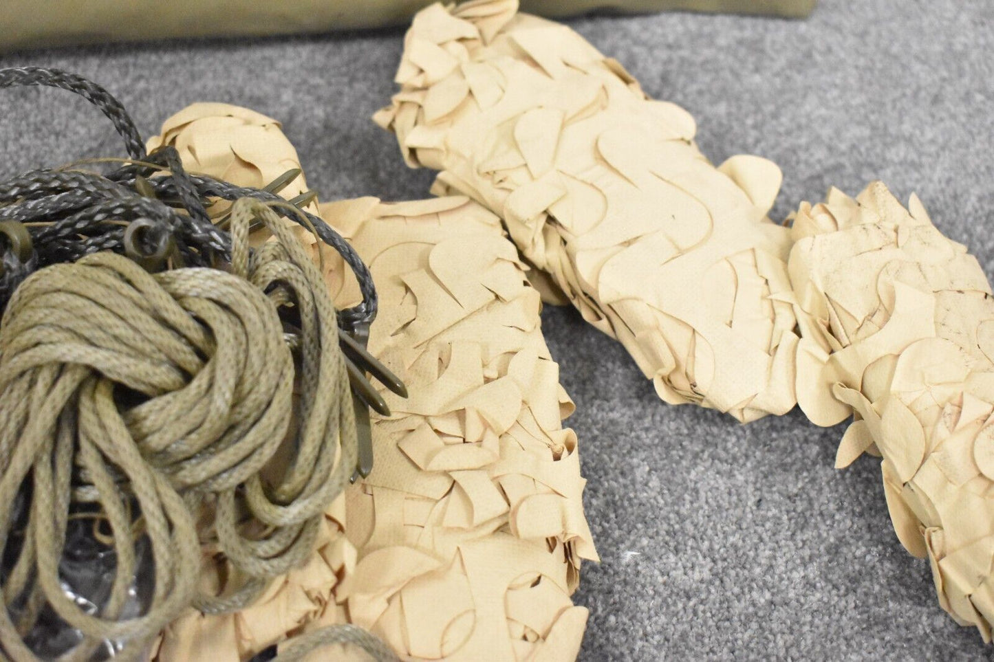British Army Repair Kit for Camouflage Screening System Desert Radar Scattering