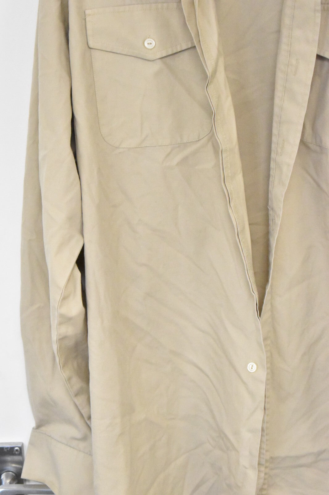 British Army No.2 Fawn Dress Parade Shirt Chest 46" Military Uniform