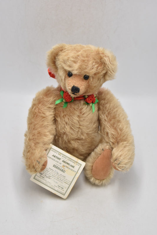 Deans Rag Book Co Bernard Artist Teddy Bear by Naomi Laight – Limited Edition