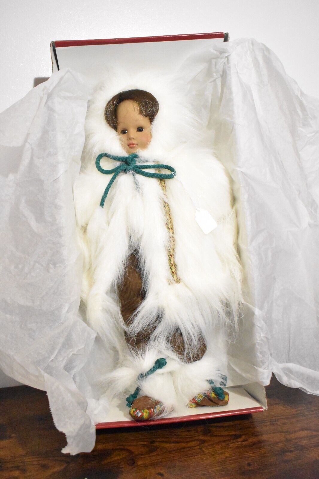 Vintage D'Azucar Native Alaskan Eskimo Doll – Tokito Life-Like Doll, Limited Edition