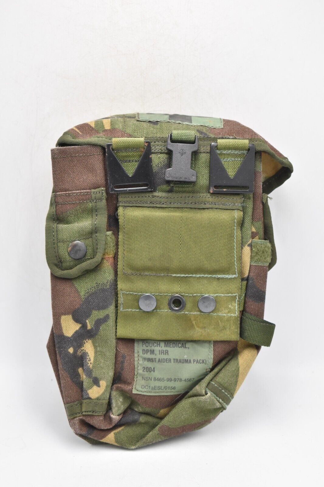 British Army DPM Woodland Medical Pouch First Aider Trauma Pack PLCE