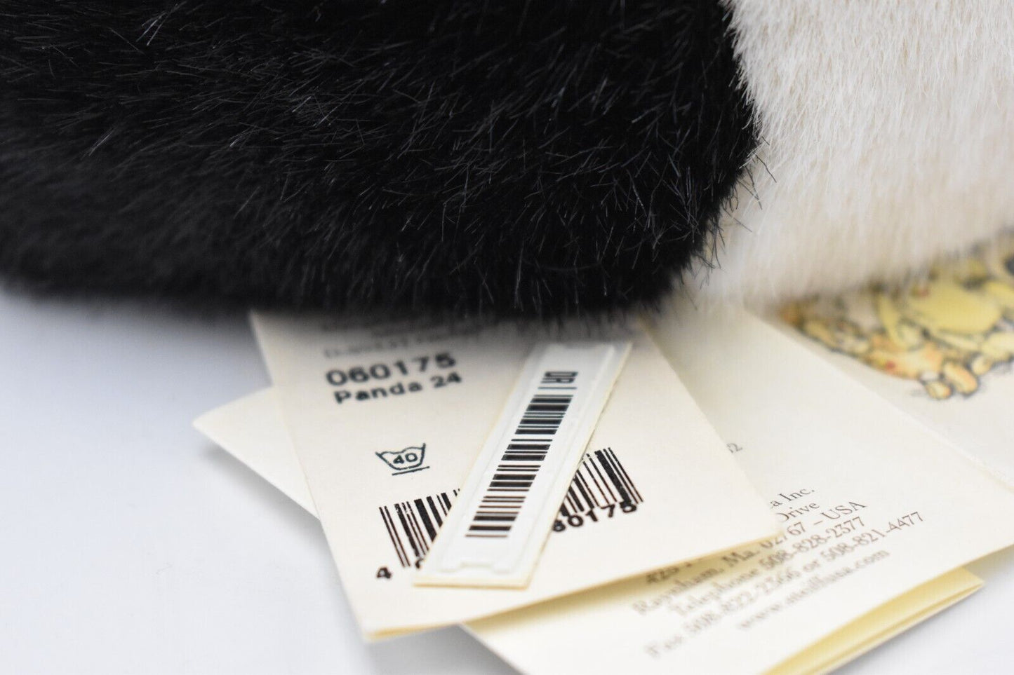 Steiff Classic Plush Panda 060175 Soft Toy – Retired & Tagged