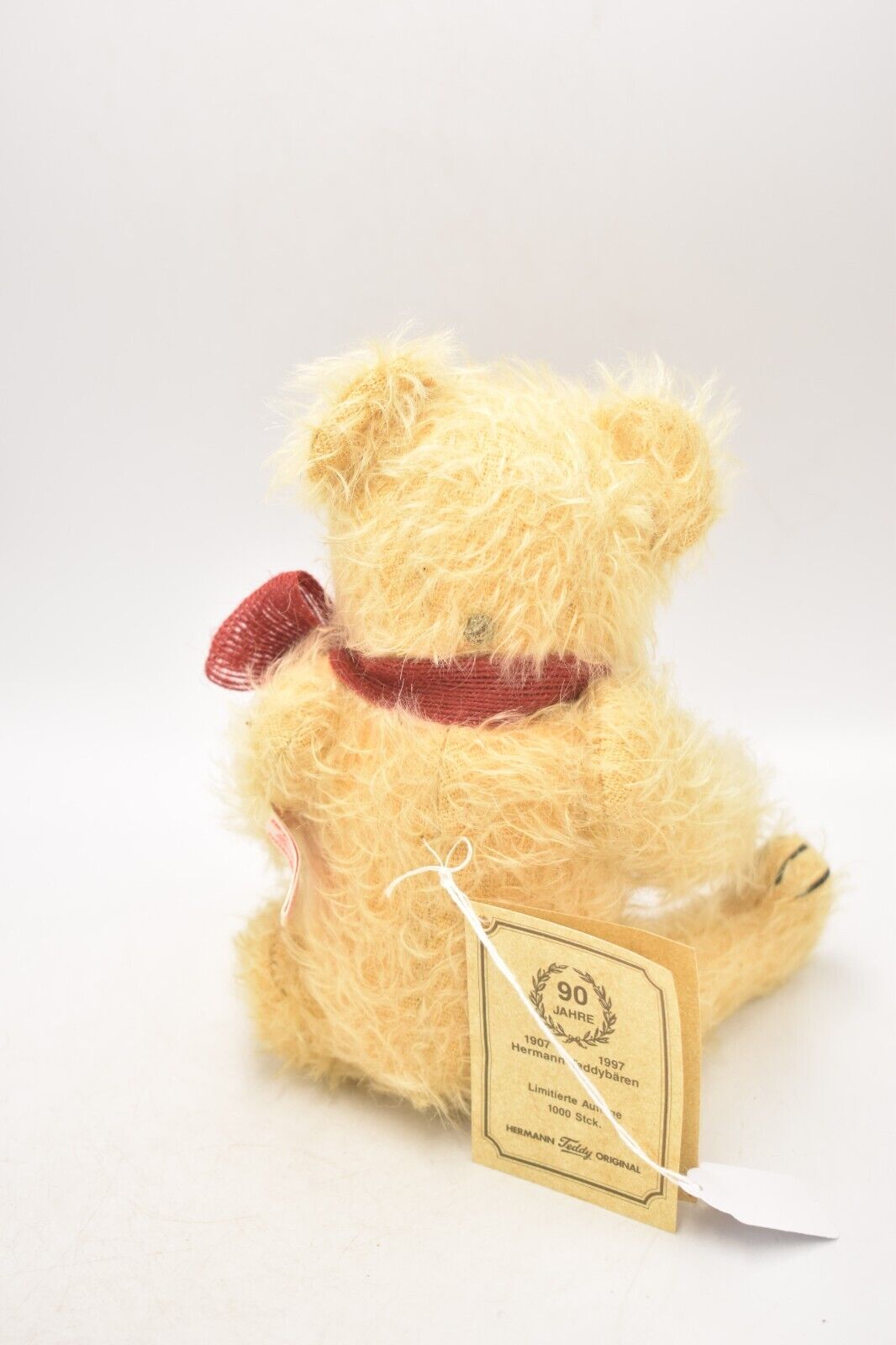 Hermann 90 Years Teddy Bear Limited Edition – Retired & Tagged