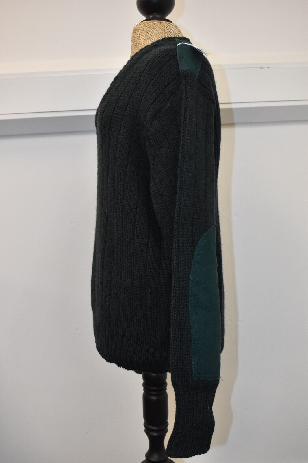 British Army WRAC Dark Green Wool Jersey – Women's Royal Army Corps, Size 3