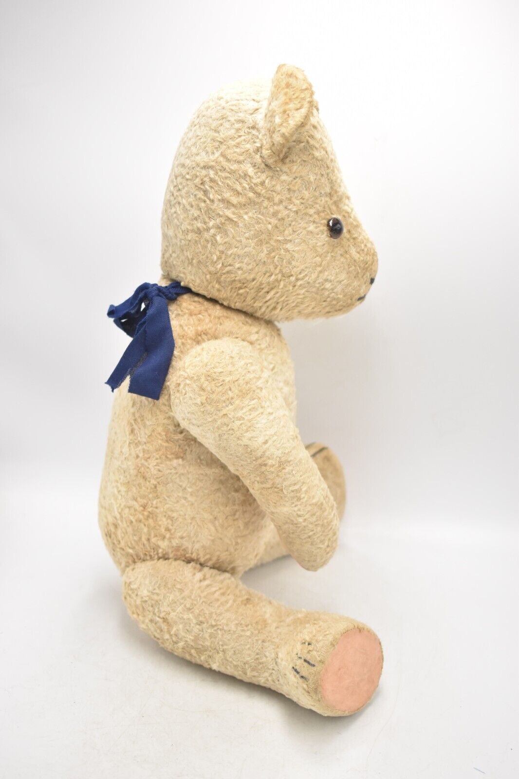 Vintage 1950's Hungarian Gorka Mohair Teddy Bear – Full Jointed, Wood Wool