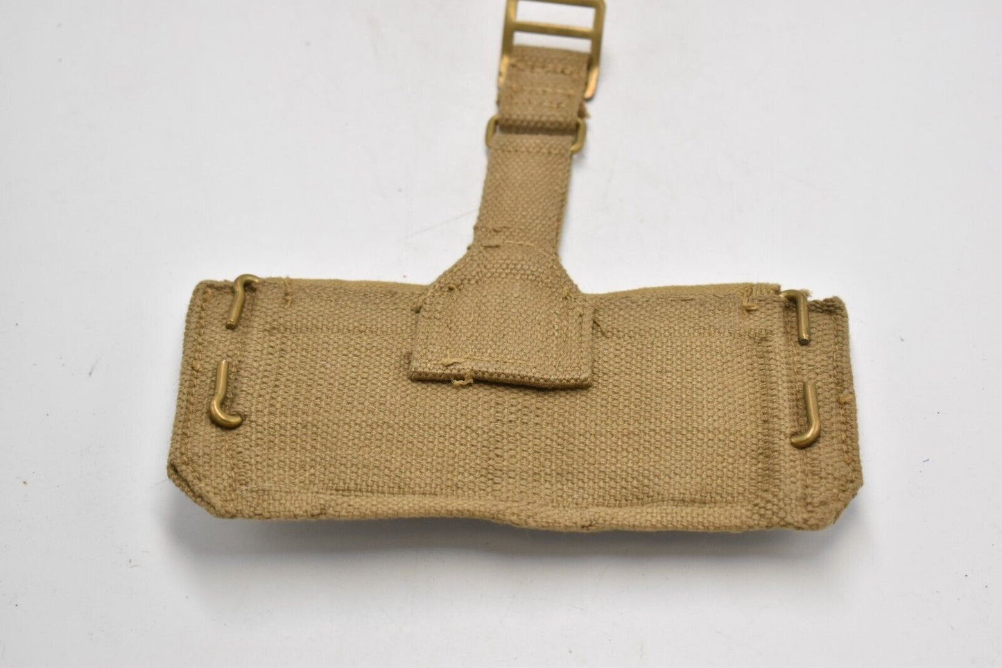 British Army WWII 37 Pattern Double Ammunition Pouch – Dated 1943