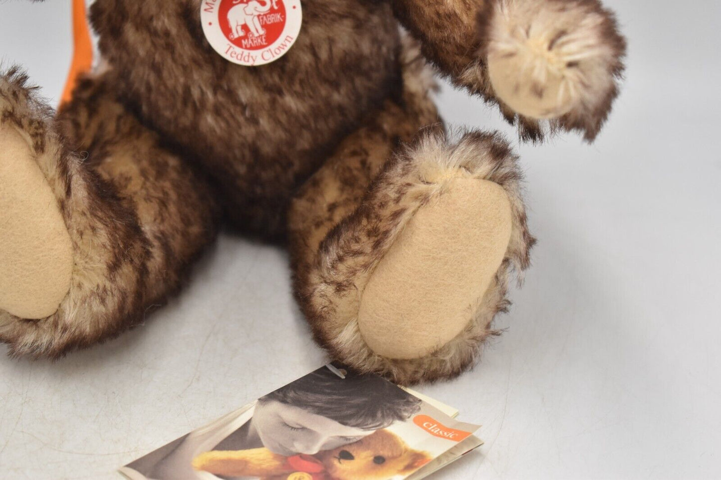 Steiff Classic Teddy Bear Mohair Clown 32cm 003424 - Retired Tagged