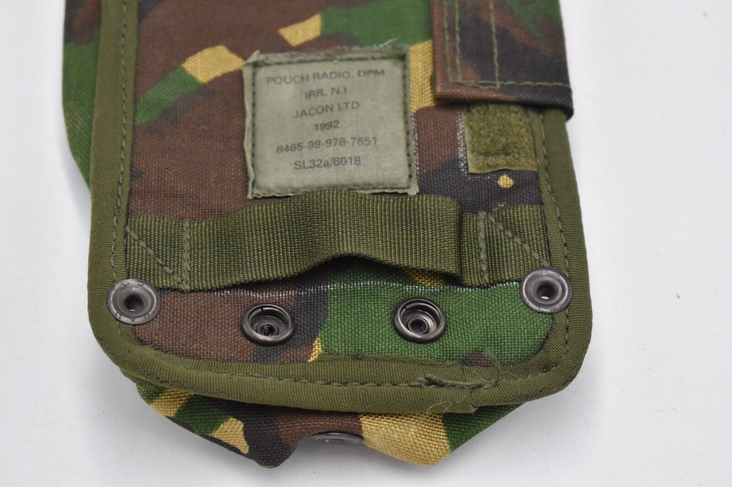 British Army DPM Woodland Radio PLCE Webbing Pouch