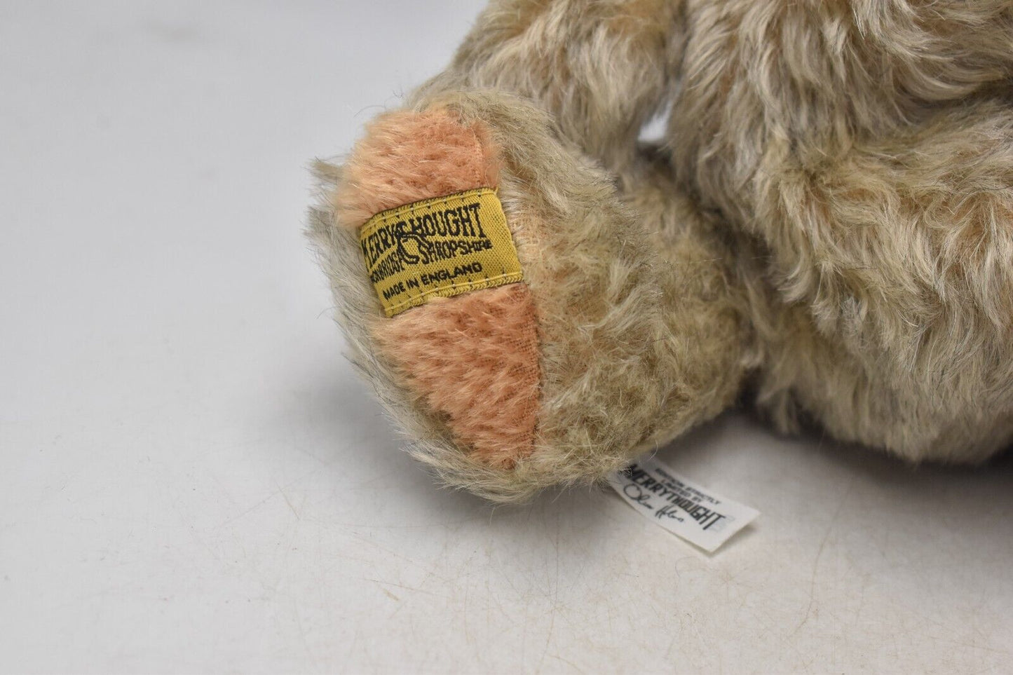 Merrythought Baby Baggy Bear – Limited Edition – Retired – Mohair