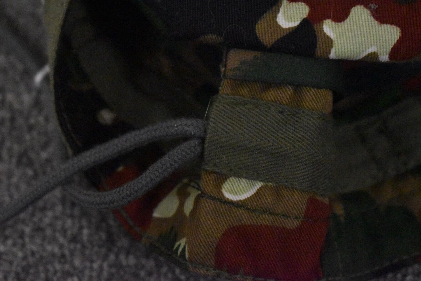Swiss Army M71 Helmet Cover – Cotton Alpenflage Camo Alpentarn