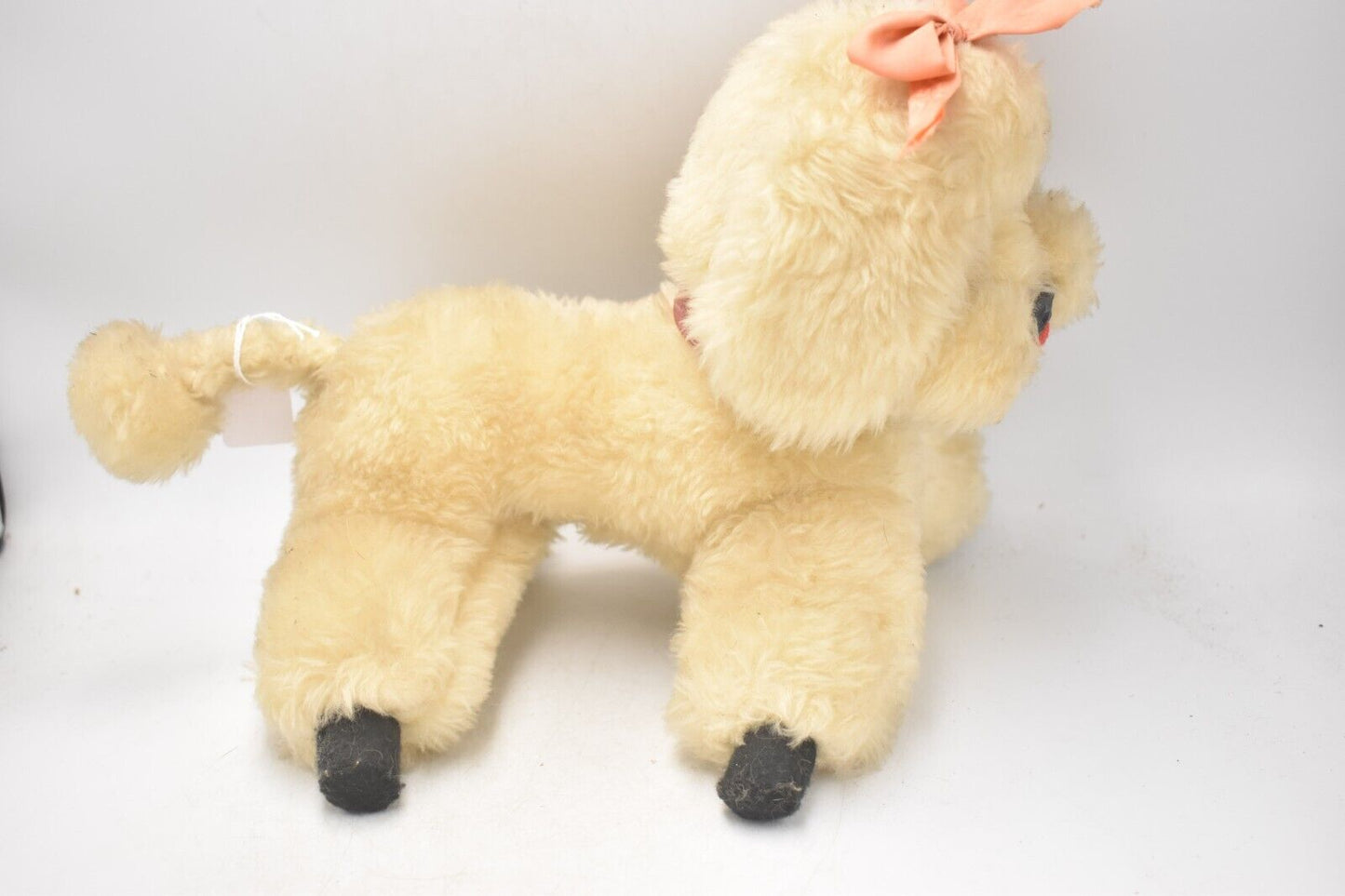 Vintage 1960s Plush Poodle Dog Soft Toy Teddy Bear