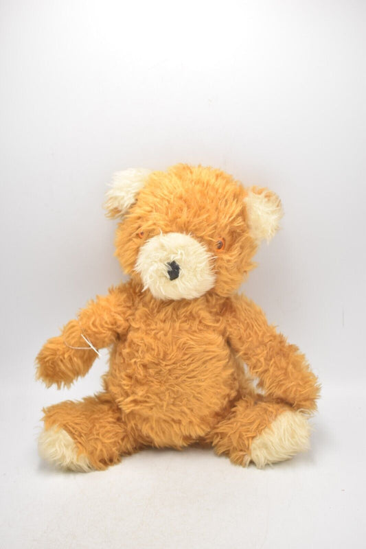 Vintage 1980's Plush Teddy Bear Made in Great Britain – Soft Toy