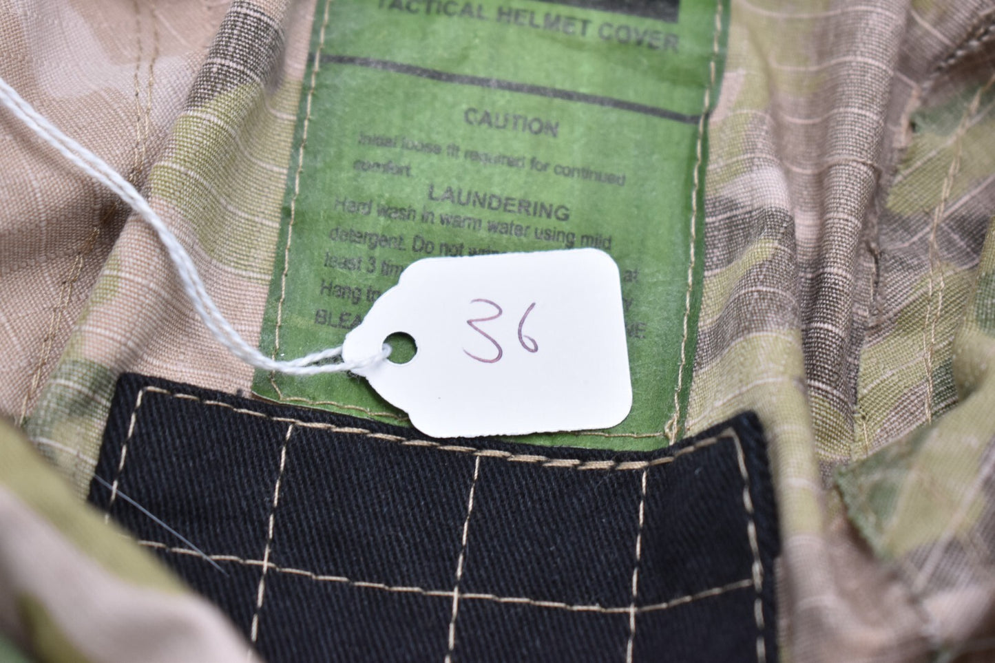 Kombat Helmet Cover – MTP Camo Ripstop – Military Tactical Airsoft Headgear