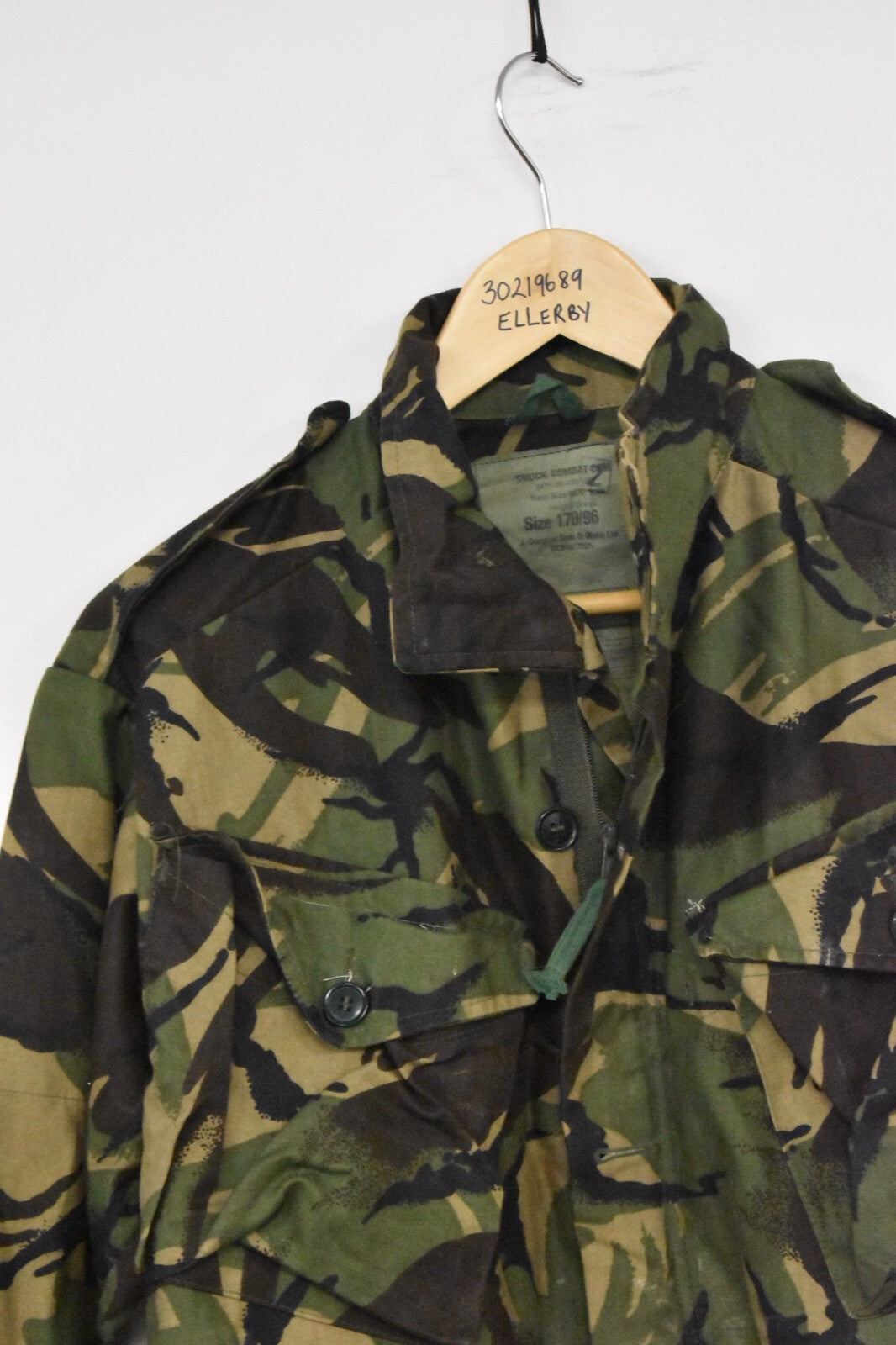 British Army DPM Combat Jacket Size 170/96 Camouflage Airsoft, Fishing Paintball