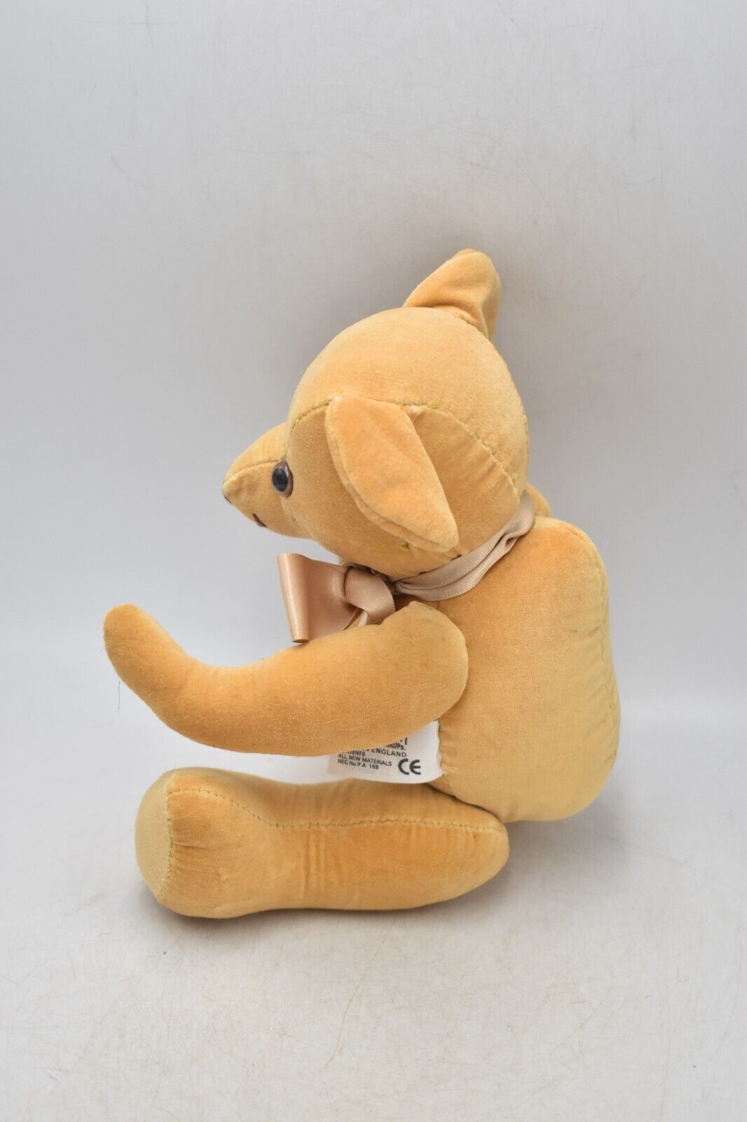 Merrythought Velour Jointed Teddy Bear – Fully Jointed – Classic British Collectible