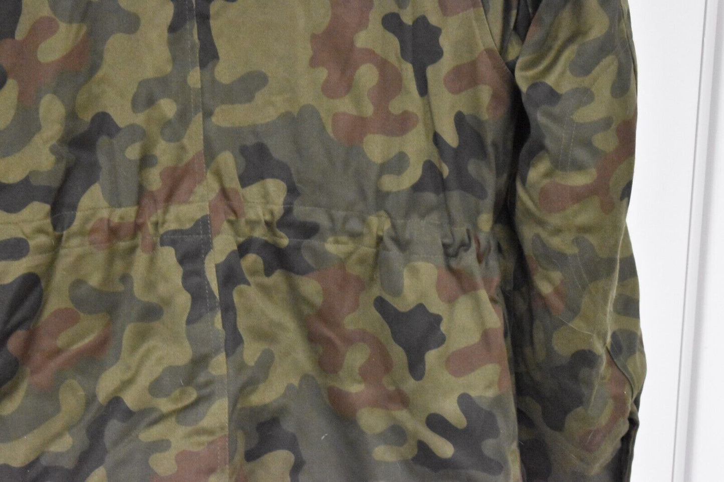 Polish Army WZ93 Pantera Woodland Camo Jacket Parka – Removable Liner, Chest 44"