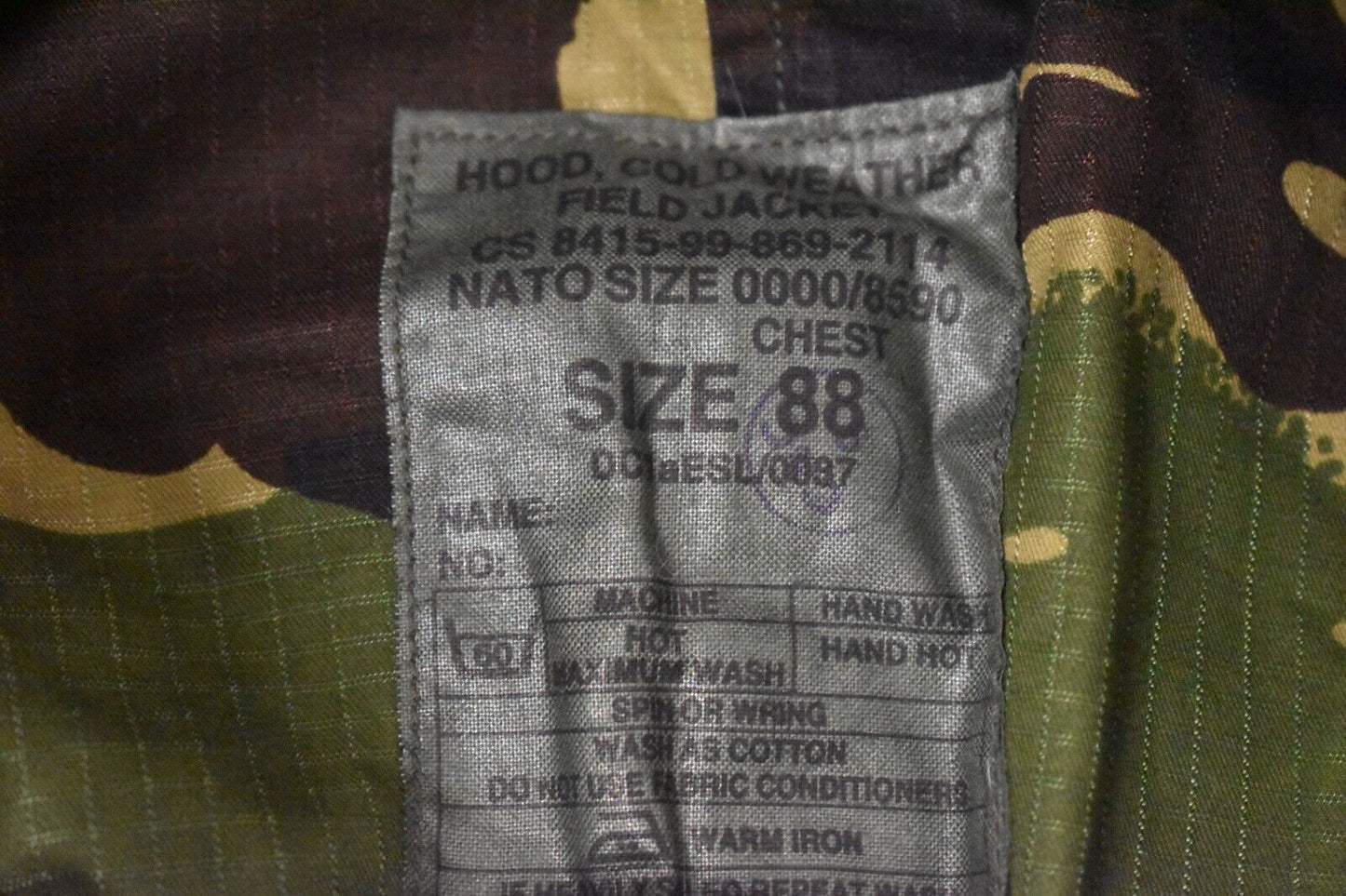 Vintage British Army CS95 Ripstop DPM Field Jacket Combat Smock – Size 170/96