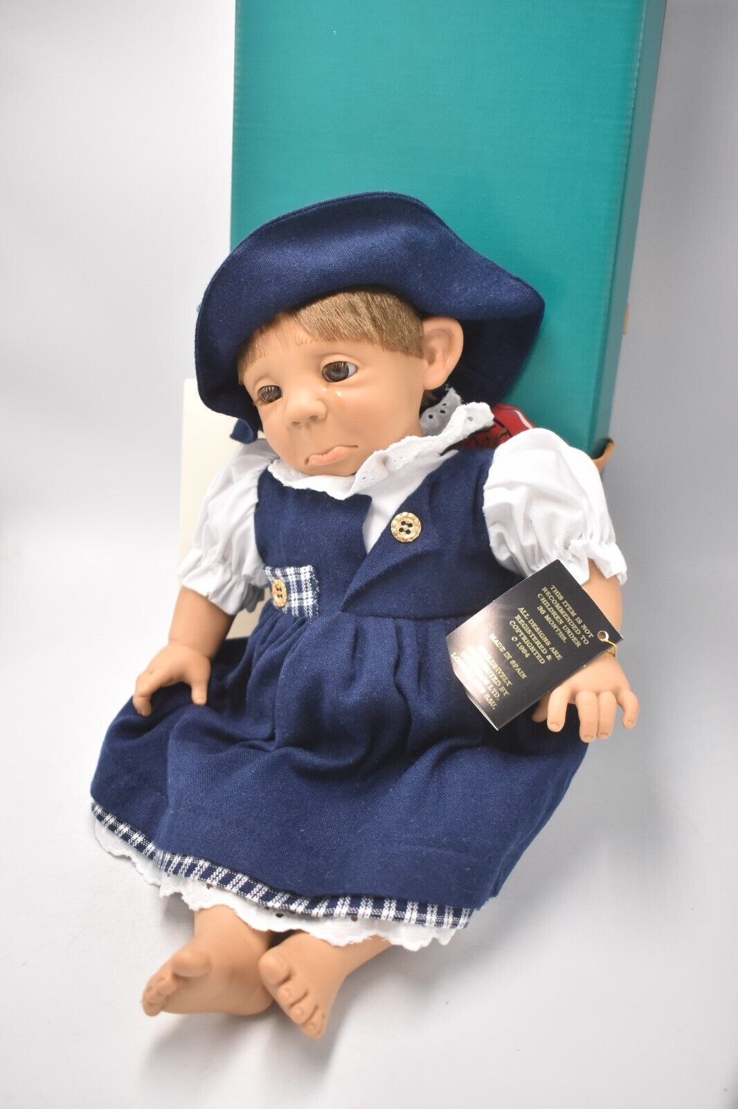 Vintage D'Anton Jos Shirley Girl Doll Hard Plastic Expressions Doll