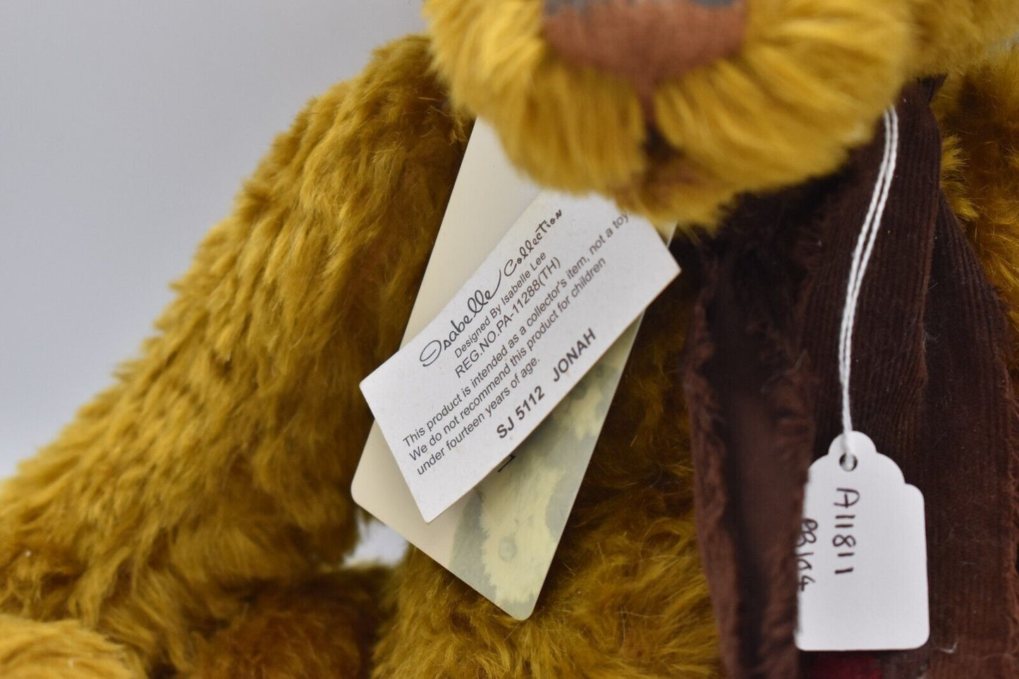 Charlie Bears Jonah – Limited Edition Isabelle Collection Retired & Tagged
