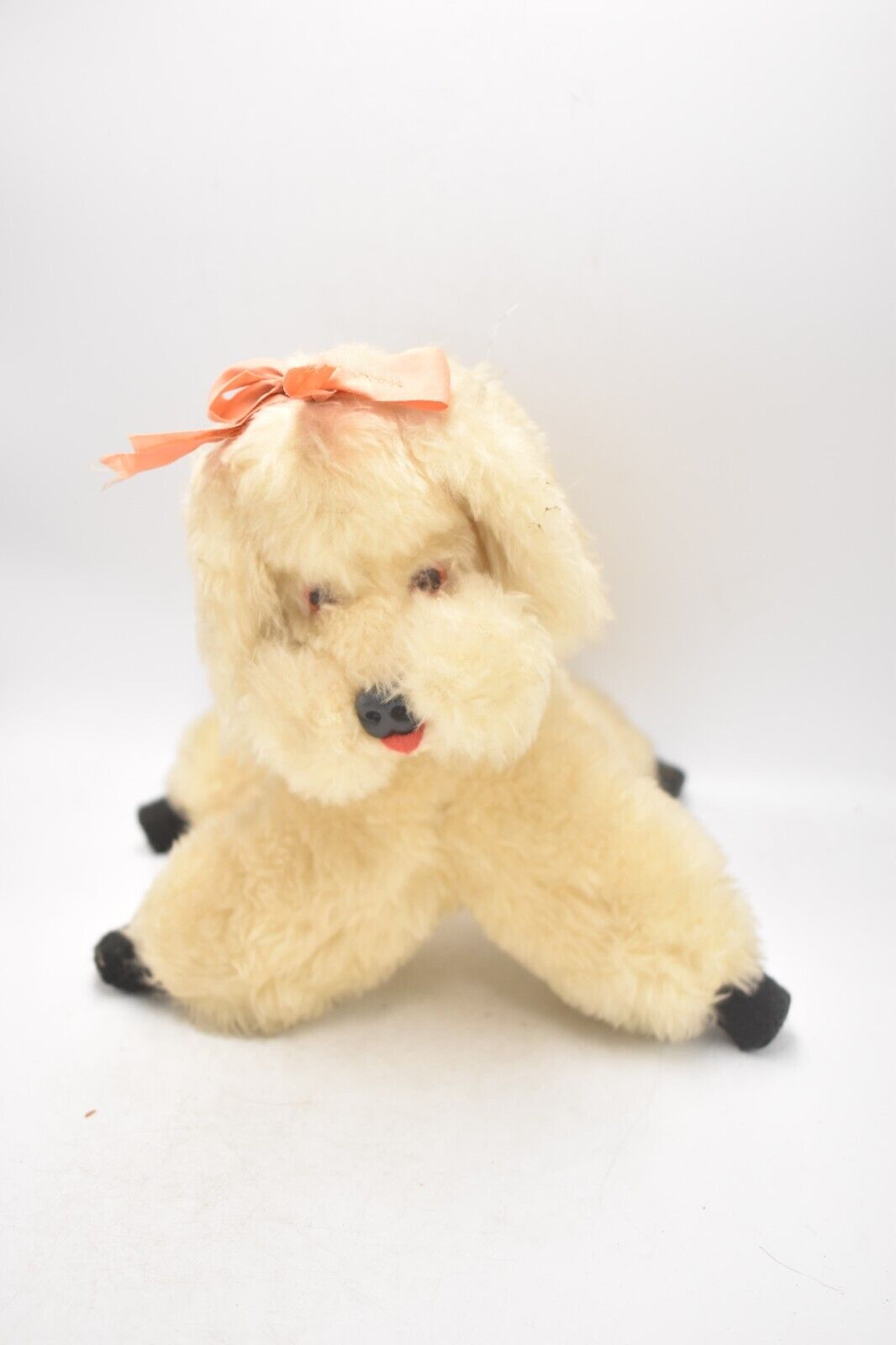 Vintage 1960s Plush Poodle Dog Soft Toy Teddy Bear