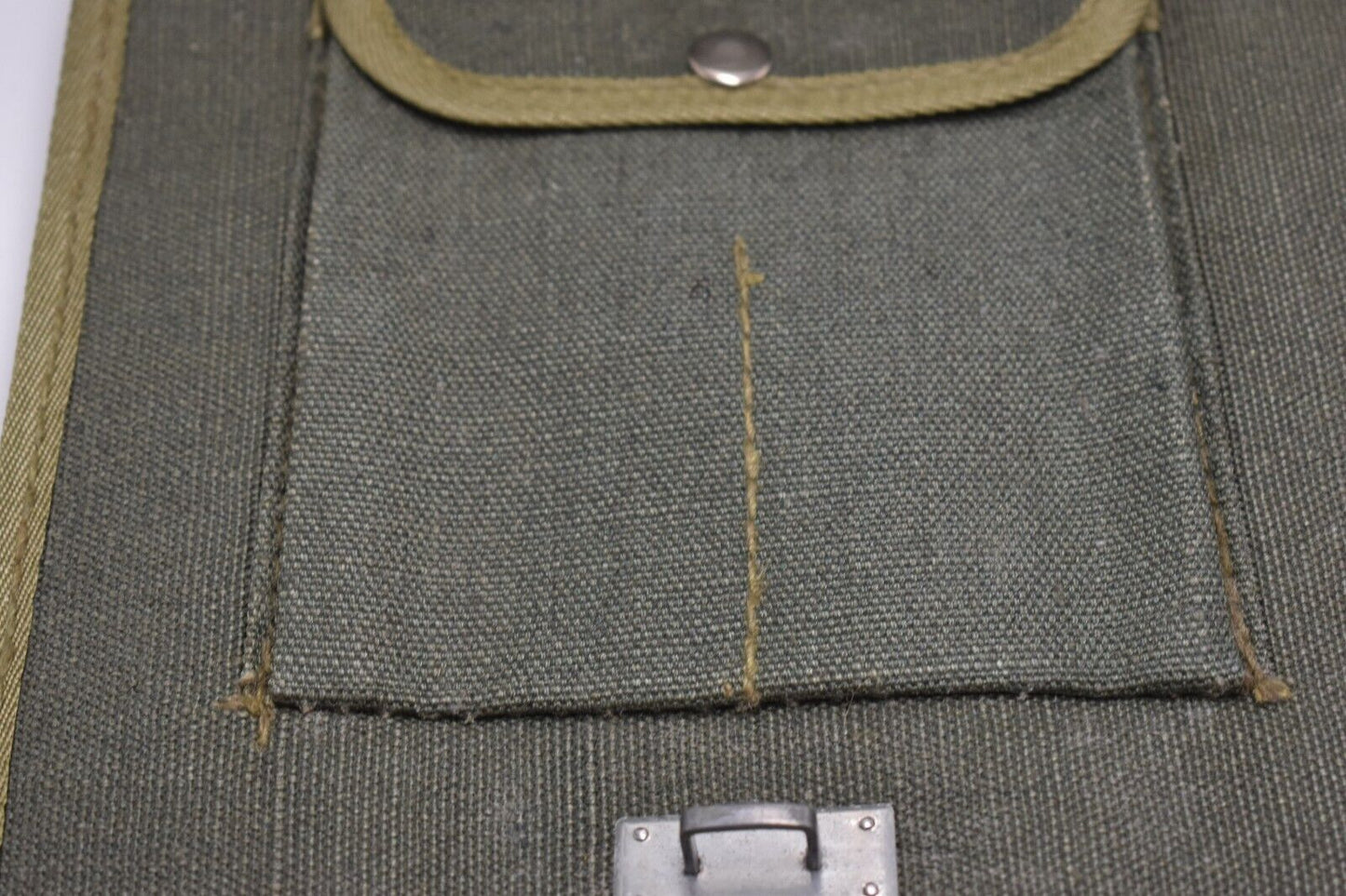 Polish Army Canvas Shoulder Bag / Document Carrier