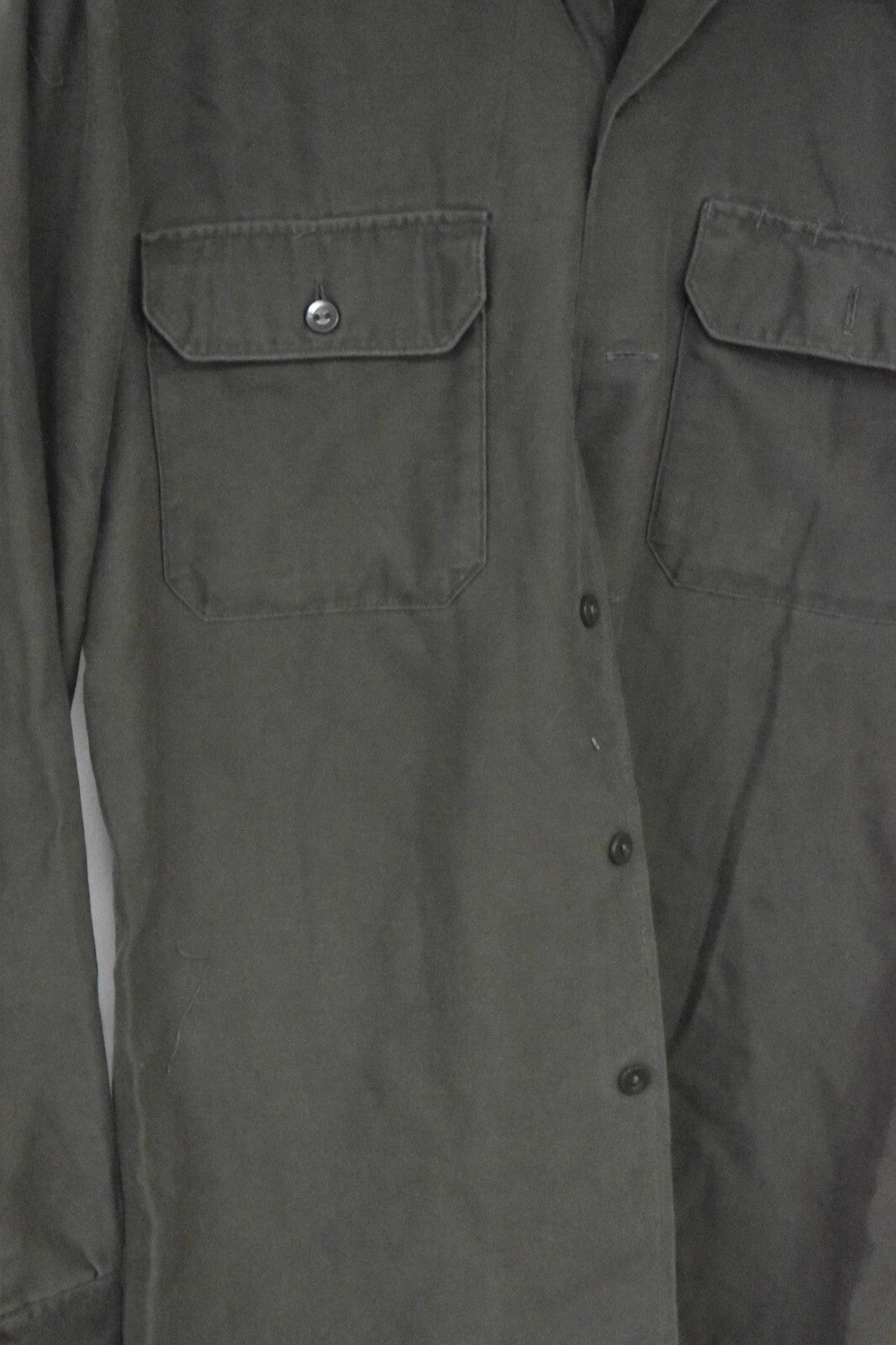 Vintage German Army Olive Shirt – 40" Chest – Dated 1985