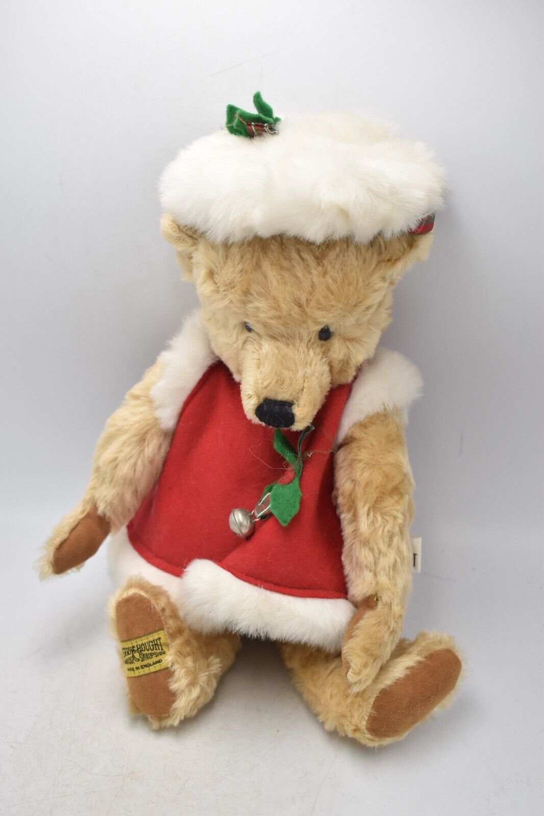 Merrythought Mohair Christmas Teddy Bear – Limited Edition