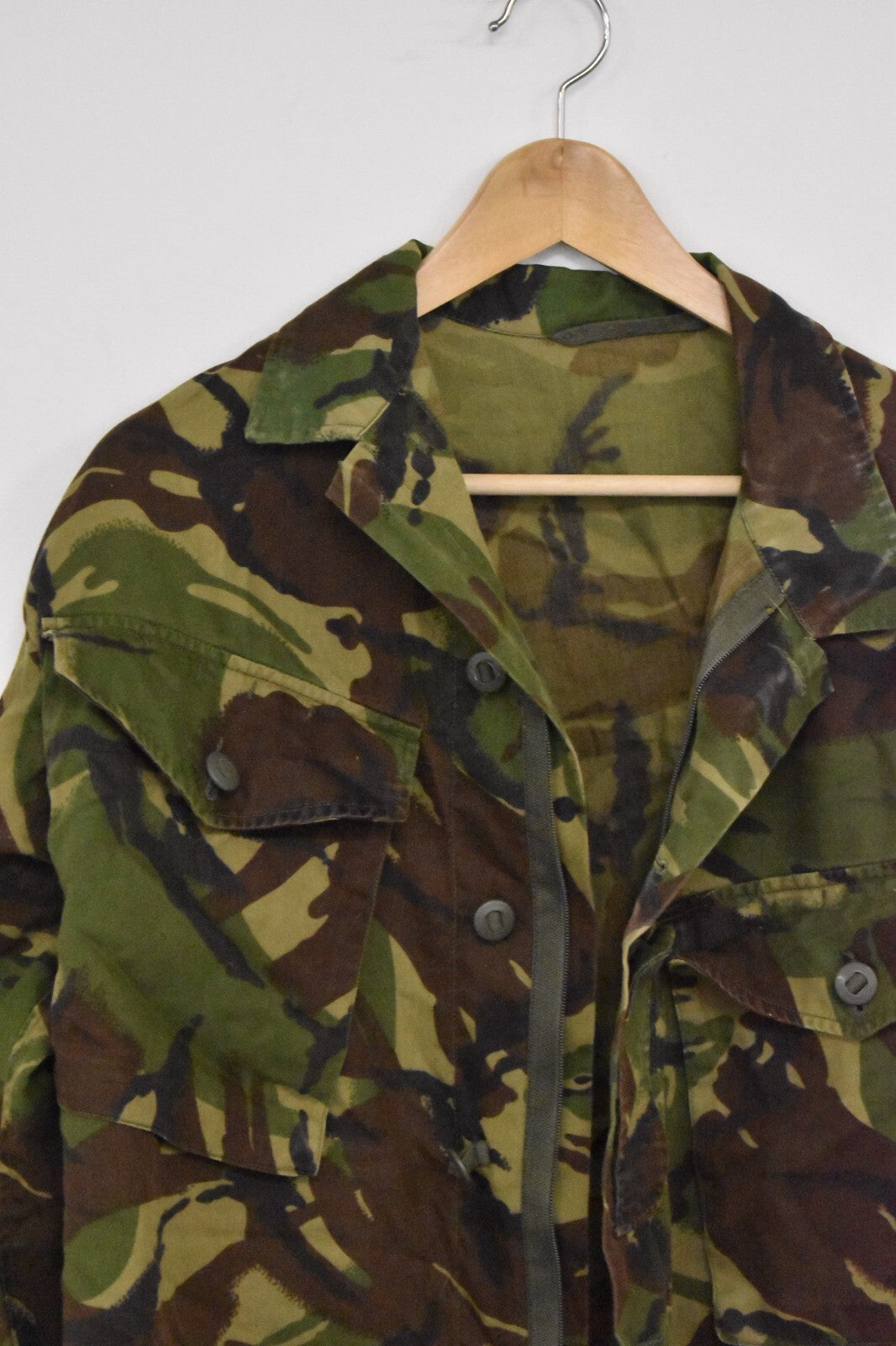 British Army Woodland DPM Combat Lightweight Jacket Shirt – Size 190/104