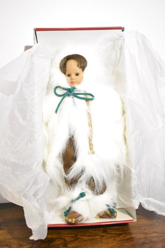 Vintage D'Azucar Native Alaskan Eskimo Doll – Tokito Life-Like Doll, Limited Edition