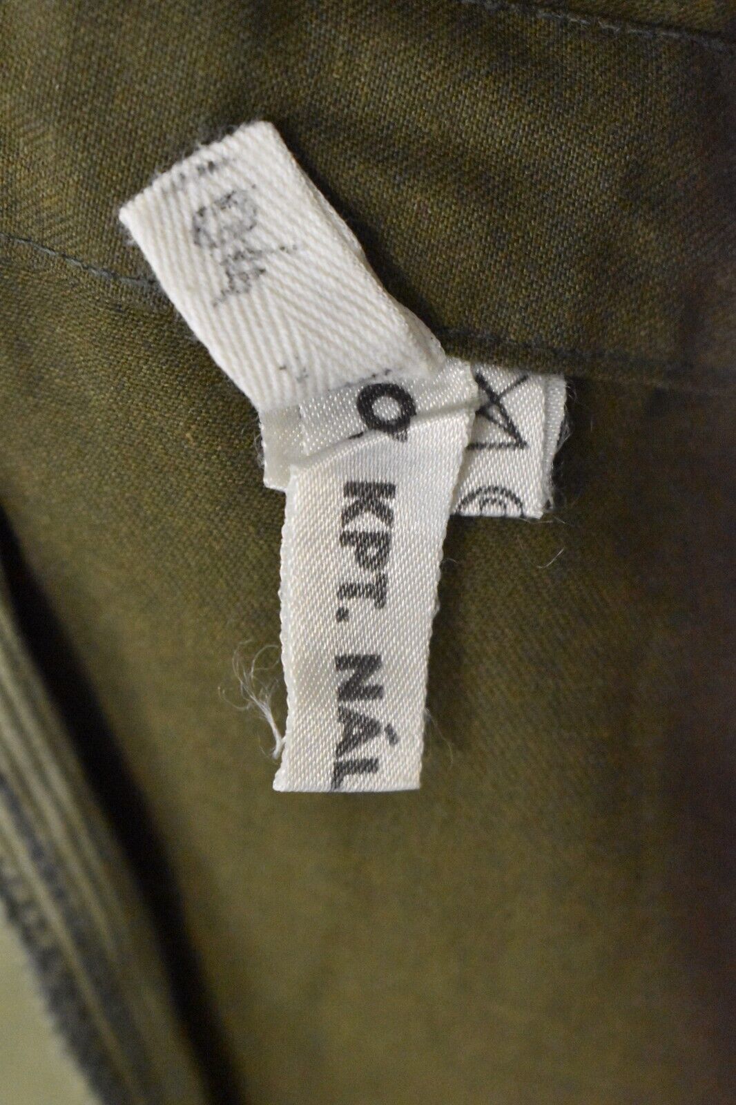 Czech Army M85 Parka Cotton Blend Jacket – Olive Green – Size 46" Chest