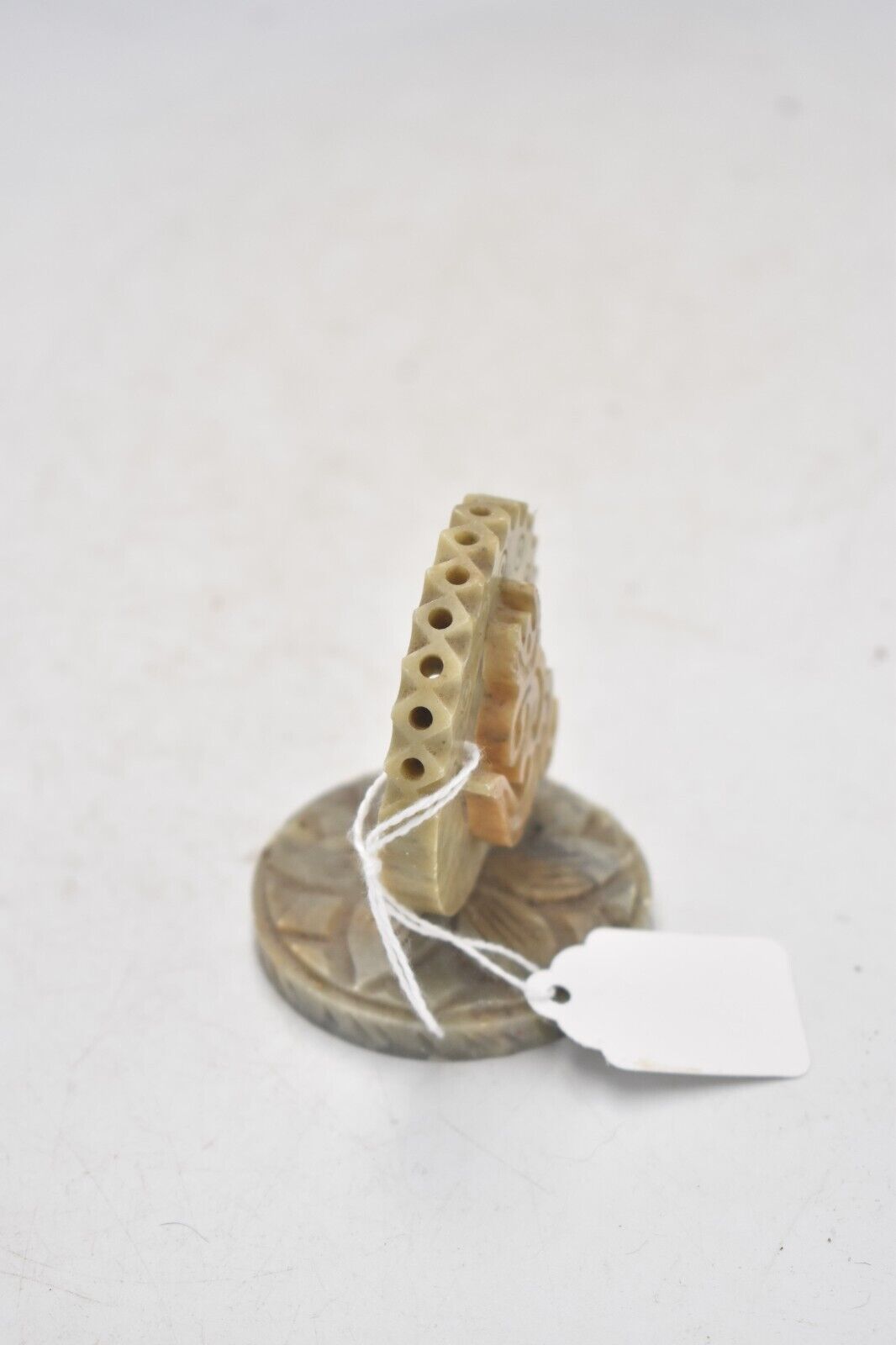 Vintage Soapstone Incense Burner Decorative
