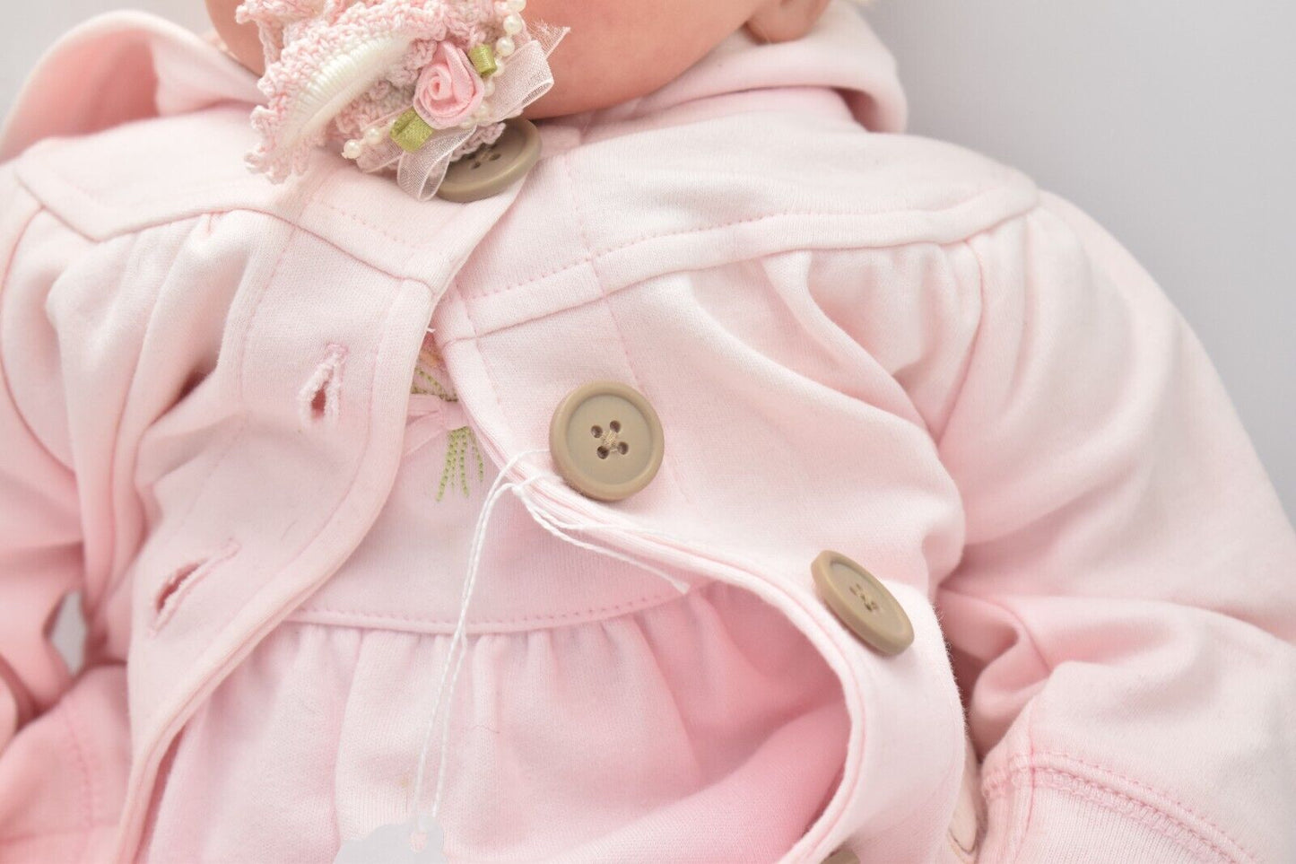 Reborn Baby Malin OOAK by Fiorenza Biancheri Life-Like Doll 20"