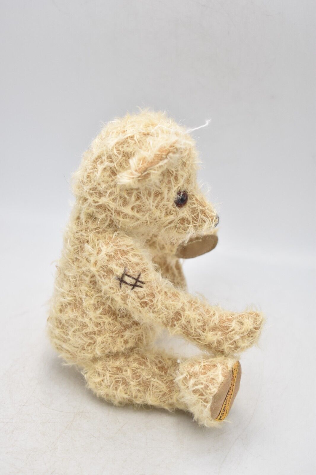 Merrythought Stitches Mohair Teddy Bear - Limited Edition, Retired