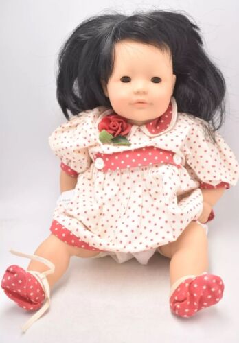 Vintage Götz Joke Grobben Asian Realistic Vinyl Baby Doll