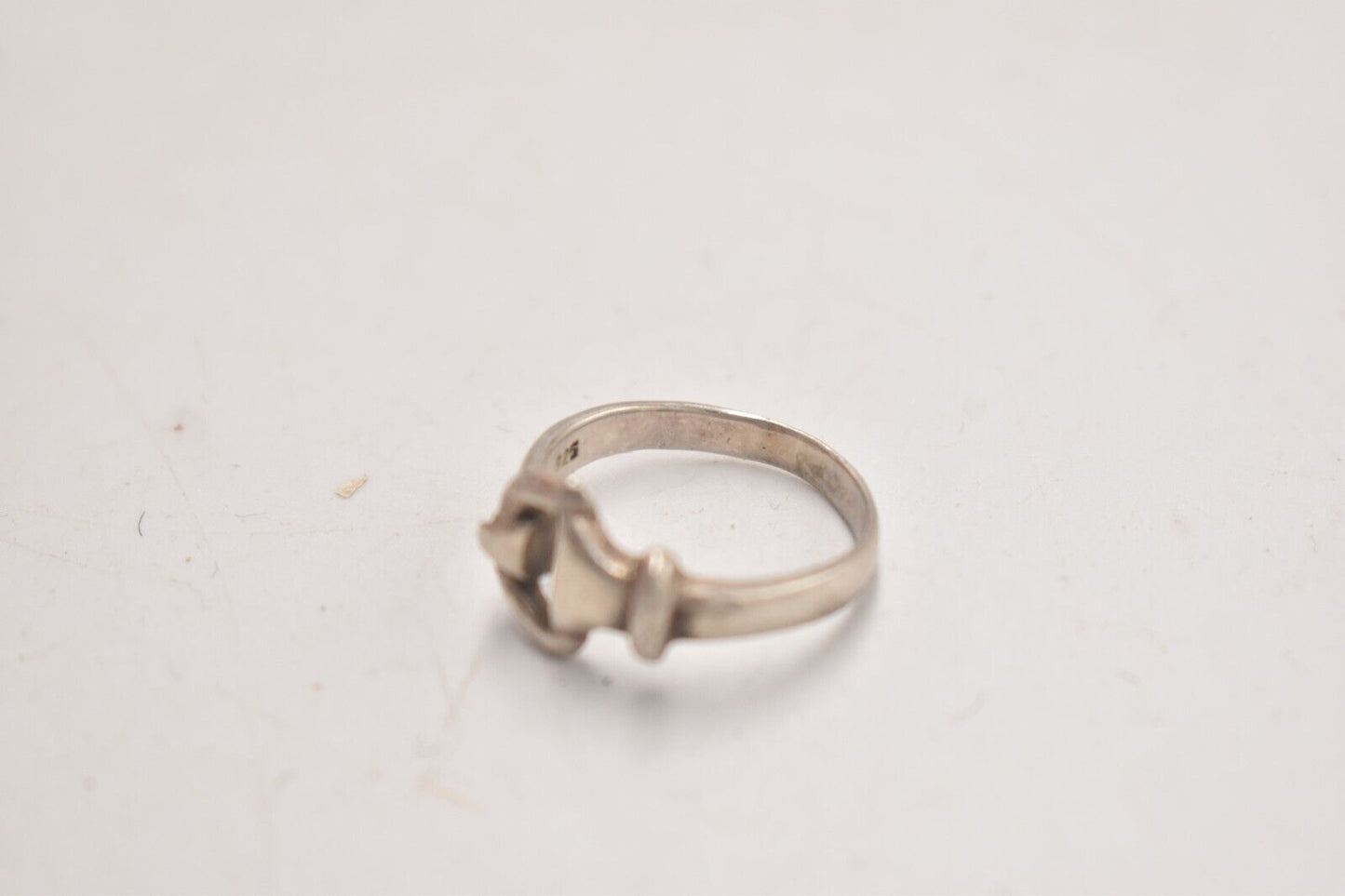 Vintage Sterling Silver 925 Belt Buckle Ring – Size P