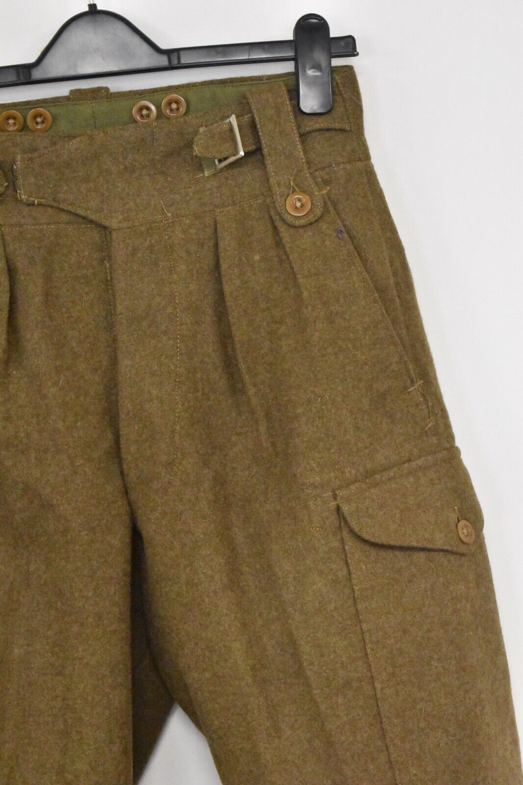 British Army 1949 Pattern Wool Battledress Trousers – Dated 1954 W32" L30"