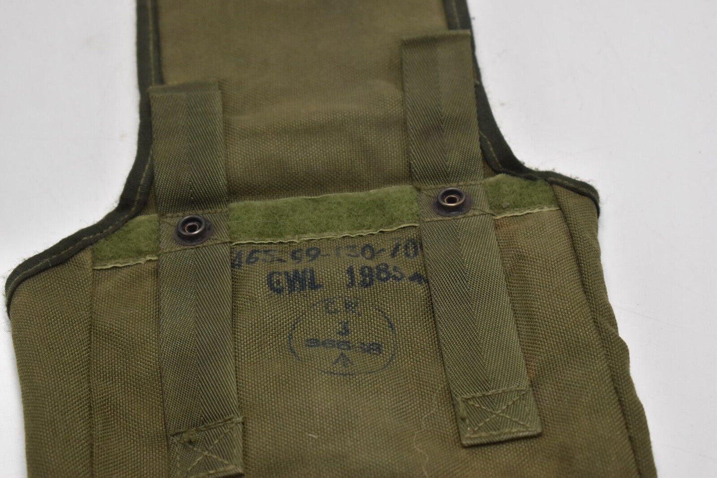 British Army Trials PLCE Entrenching Tool Carrier Pouch – Olive Green 1985