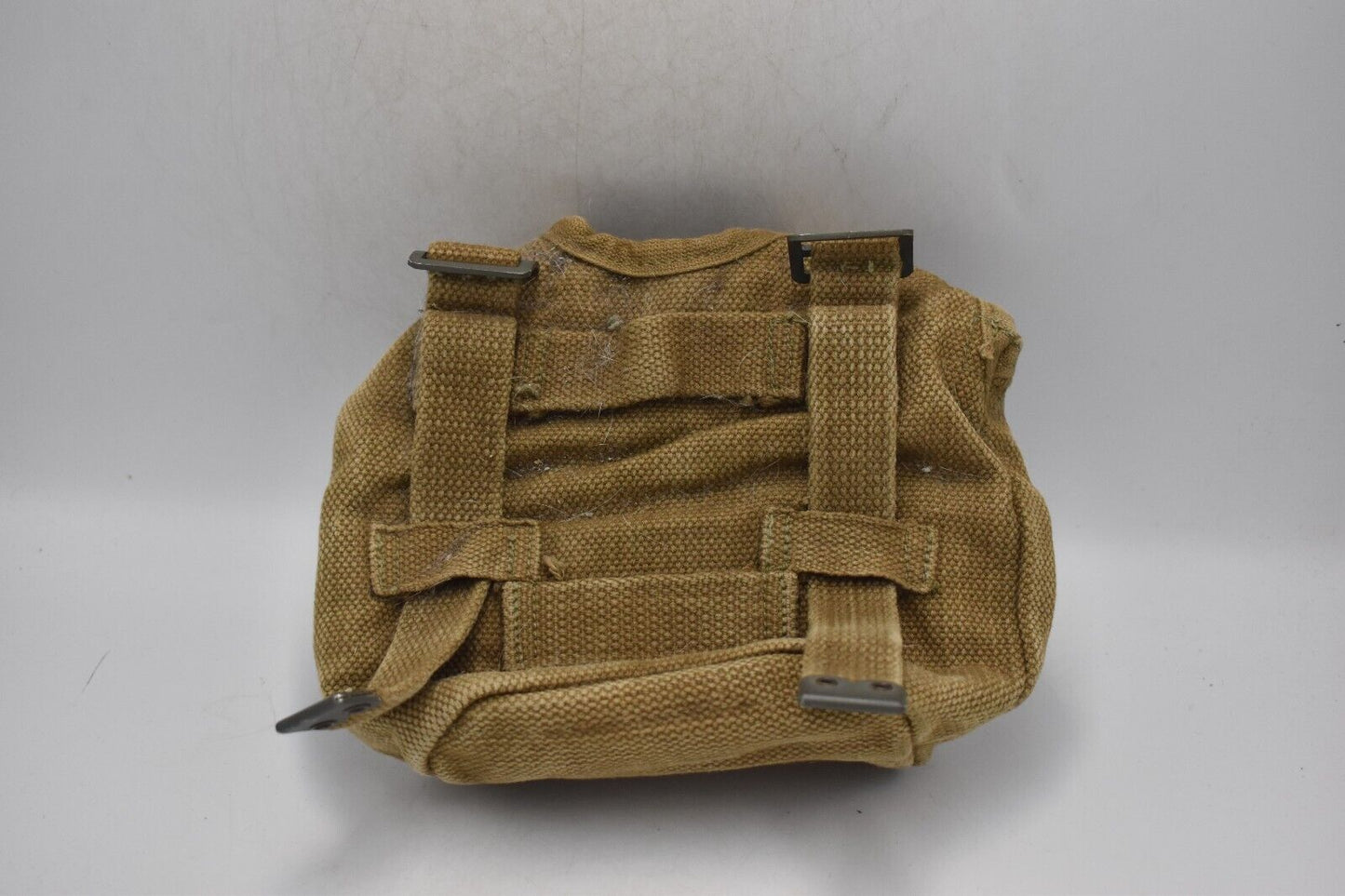 British Army 44 Pattern Water Bottle Pouch – Tan Canteen Carrier – Vintage Military Gear