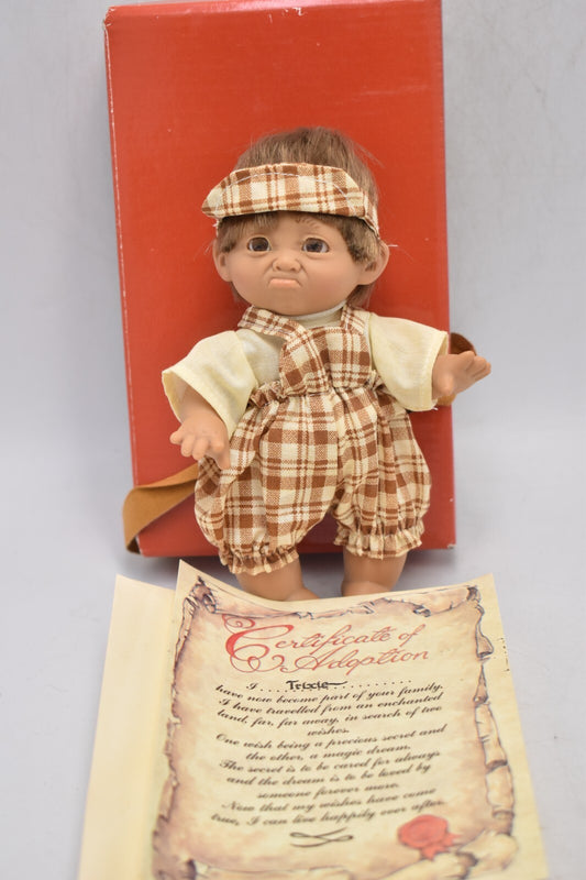 Vintage D'Anton Jos Trixie Girl Doll – Hard Plastic Life Like Doll Collectible