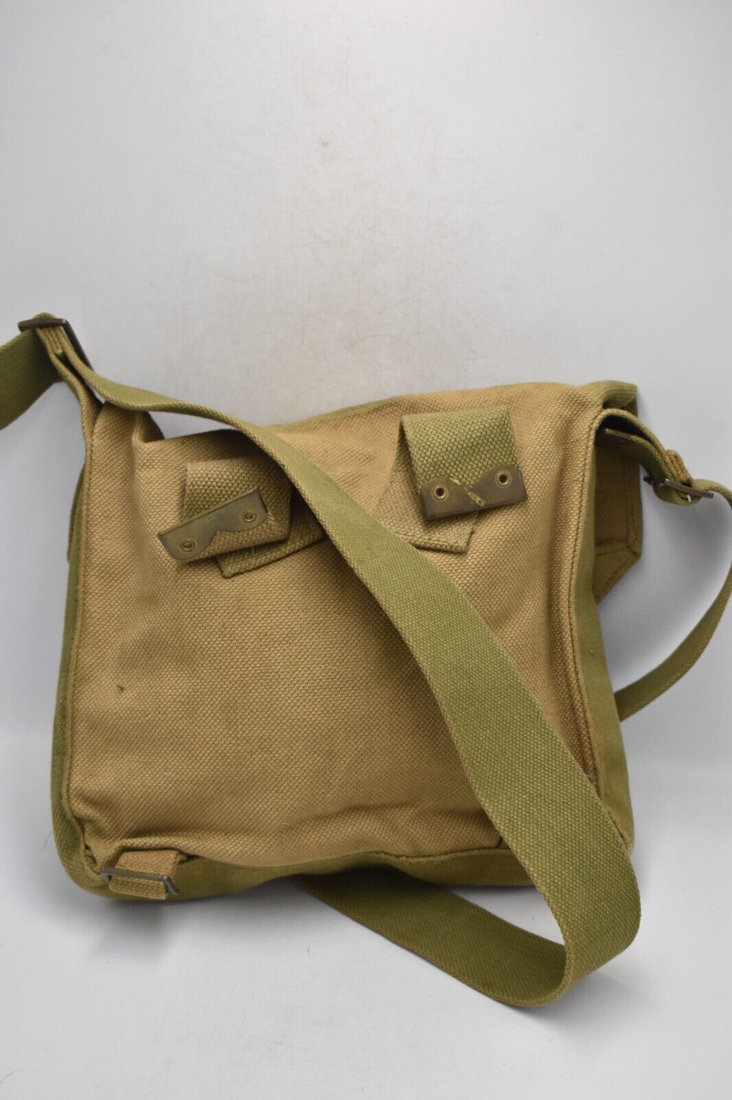 WW1 British Army 1908 Pattern Webbing Haversack – 1918 Dated Small Pack & Strap